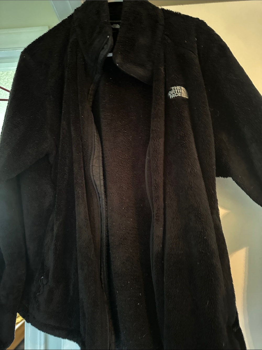 The North Face Black Plush Fleece Jacket